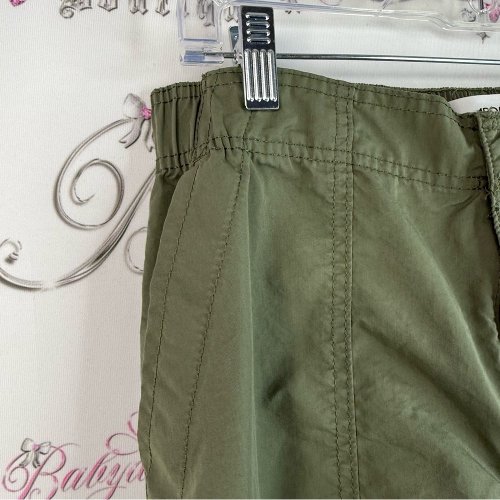 Ardene pants cargo style wide leg flare green Olive Green Cargo Pants - Picture 7 of 13